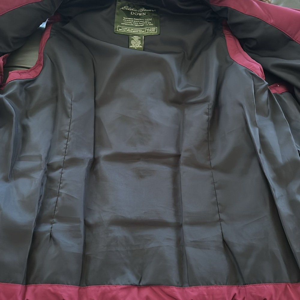 Eddie Bauer Ladies Goose Down Vest - Picture 10 of 10
